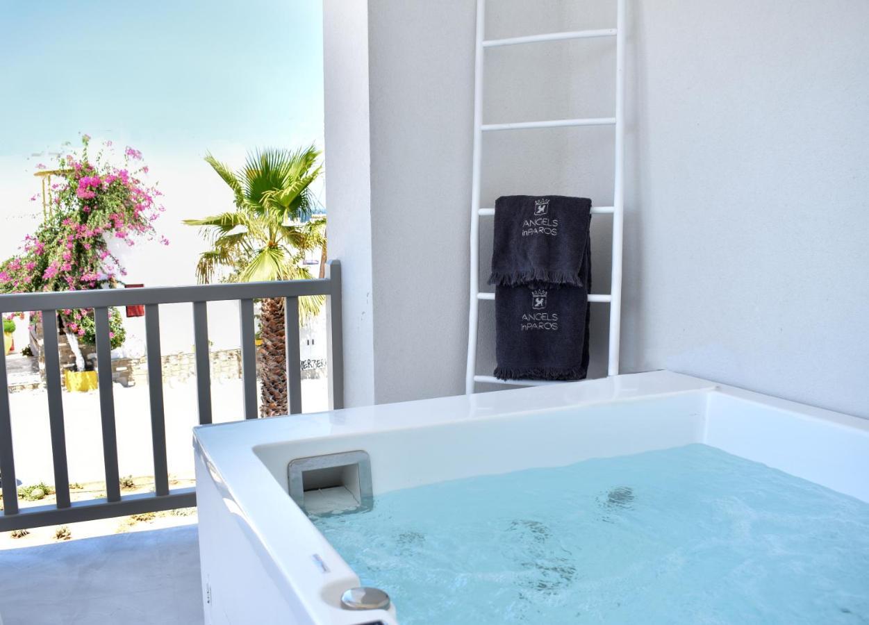 Angels Pillow Luxury Boutique Residence - Adults Only Náousa Exterior foto