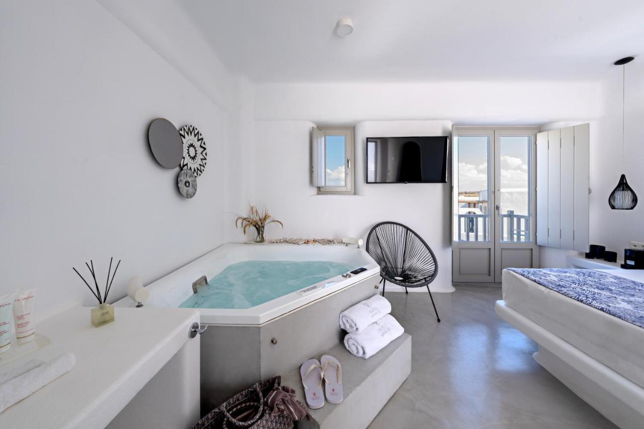 Angels Pillow Luxury Boutique Residence - Adults Only Náousa Exterior foto