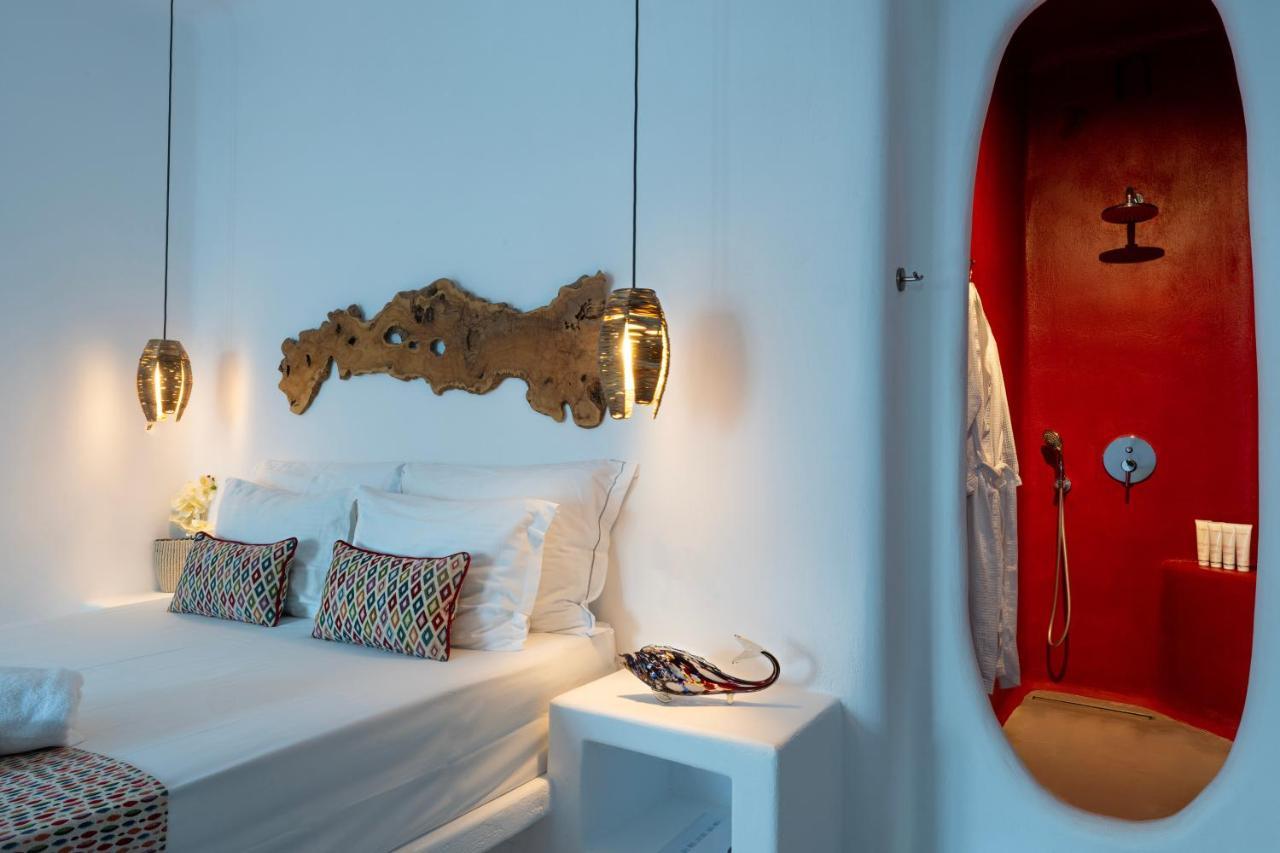 Angels Pillow Luxury Boutique Residence - Adults Only Náousa Exterior foto